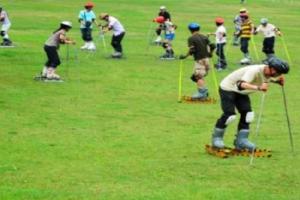 叶赫皇家山滑草场